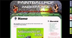 Desktop Screenshot of paintball-eventhof.de